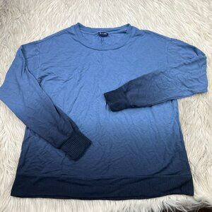 Splendid Women's Ombre Crew Neck Pullover Knit Top